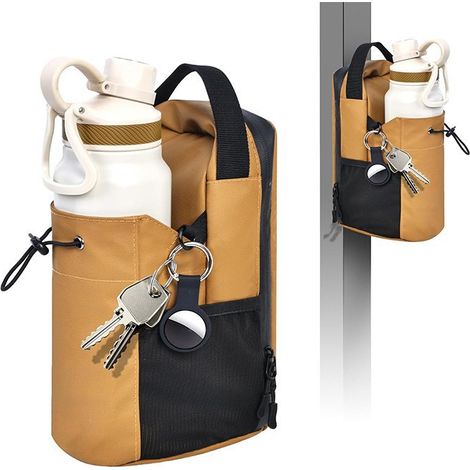 Sacoche magnétique pour bouteille d'eau grande capacité, sac de sport bandoulière le fitness (1/5)