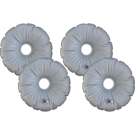 4pcs Poids de Base de Parapluie Rond,Sac de Poids de Base de Drapeau de Plume de Parapluie Extérieur,Sac de Poids de Parapluie Pliable Portable,Sac de Poids,pour Plage de Patio Extérieur (1/5)