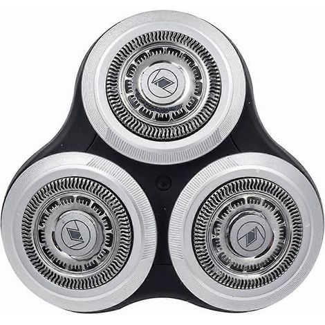 Têtes de rasage de rechange S9000 pour rasoirs électriques Philips, compatibles avec les modèles S9111, RQ10, RQ1250 et SH90. (1/4)