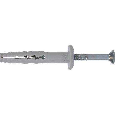 Cheville / clou expansible - Radix - FX Pro - 6 x 40/10 mm - Grand collet (100 pièces)