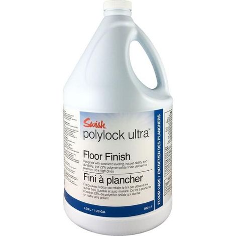 Swish Poly Lock Ultra 3,78L Protettore Trasparente per Pavimenti Duri
