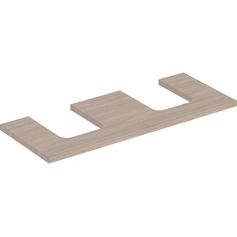 Geberit ONE placa de lavabo, doble recorte, para lavabo de (1/2)