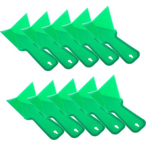 Truelle D'angle Intérieure Pour Cloisons Sèches Et Béton 10 Pièces Plastique Vert Polyvalente Rénovation (1/5)