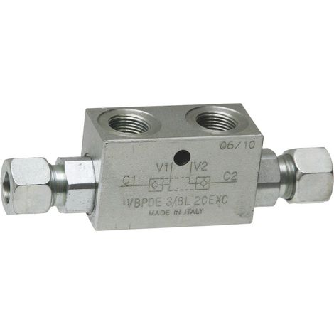 Valvola di ritegno, filettatura esterna, M18 x 1.5, per l'impianto idraulico del trattore OVB318C
