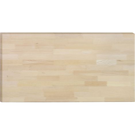 Astigarraga – Planche en pin massif 140x70x3cm – Idéale pour étagères et plateaux de table – Bois naturel facile à travailler