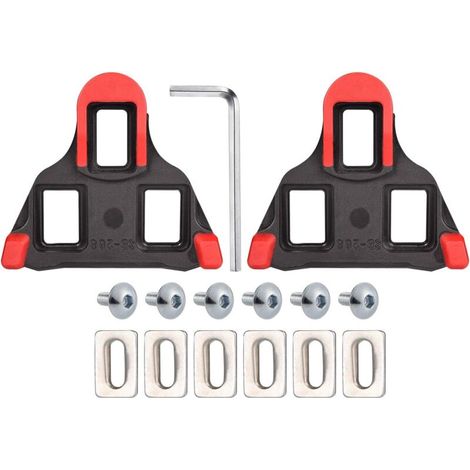 Fahrrad-Cleats für Rennradschuhe – Universelle Clips fürs Training (1/4)