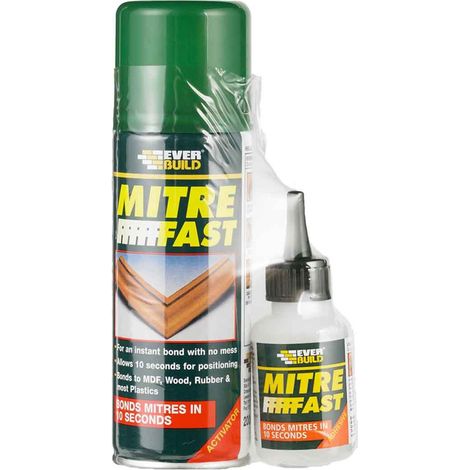 Everbuild Industrial Mitre Fast Bonding Kit