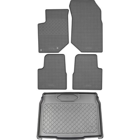 Set di tappetini in gomma per auto e tappetino per bagagliaio per Peugeot 2008 II SUV (5 porte) dal gennaio 2020. (1/5)
