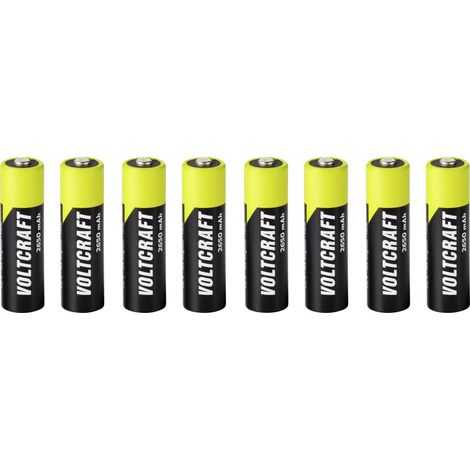 VOLTCRAFT Mignon (AA)-Akku NiMH 2650 mAh 1.2 V Ready to use 8 St. (1/4)