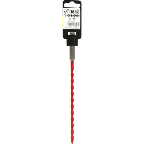 Tivoly - Punta ALLCUT Ø: 6 - L210 mm - Placchetta di affilatura speciale - SDS+