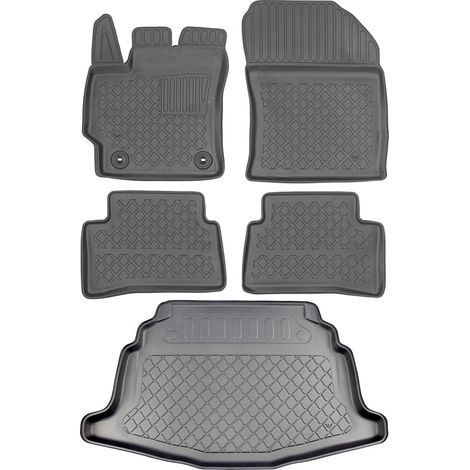 Toyota Corolla XII E210 Hatchback desde febrero de 2019. JUEGO: alfombrillas para coche + alfombrilla para maletero. (1/5)