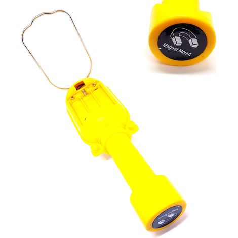 LAMPE TORCHE 32 LED SMD LANTERNE DE TRAVAIL D'URGENCE MAGNÉTIQUE BATTERIE CAMPING (1/2)