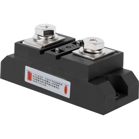 Relais statique BEM H3200Z 200A, commande CC, équipement électrique industriel CA (1/5)