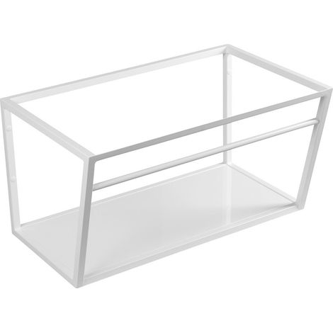 Sapho Ska - Support pour lavabo avec étagère, 75 cm, blanc mat SKA112 (1/5)