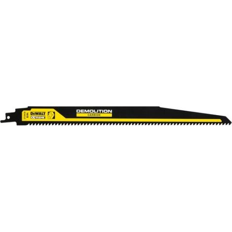 Lame de scie alternative, 305 mm, pour bois avec clous, 6TPI DeWalt DT20438-QZ (1/3)