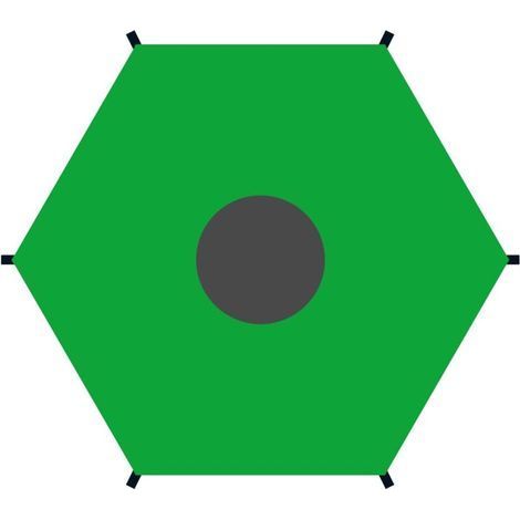 Bâche de protection pour trampoline - Protection solaire et auvent pour (1/5)