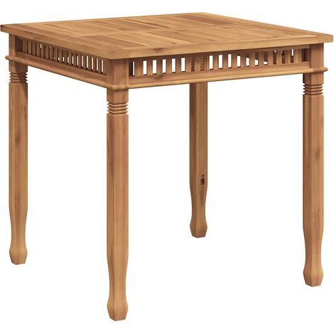 Maison Exclusive - Garten-Esstisch 80x80x80 cm Massivholz Teak