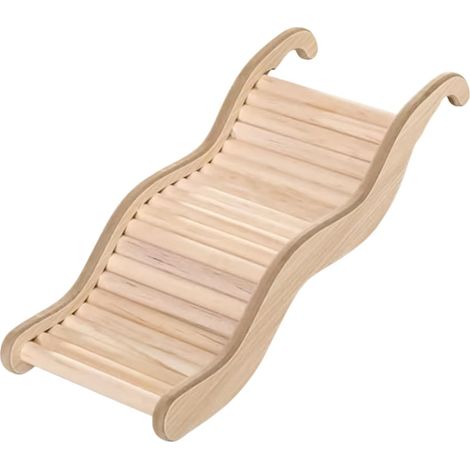 Jouet Cochon d'Inde, Jouet Hamster Escalier pour Hamster, Hamster Jouet en Forme De Vague, Jouets pour Hamster Et Accessoires pour Cage à Rats pour Petits Animaux (1/5)