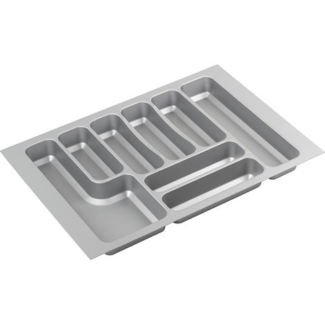 Bandeja para cubiertos 604x424 mm pro StrongBox gris SANS MARQUE