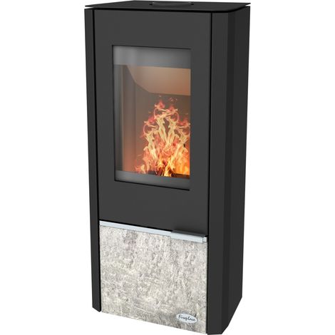 KINGSTONE Stahl, 6 kW mit Specksteineinsatz