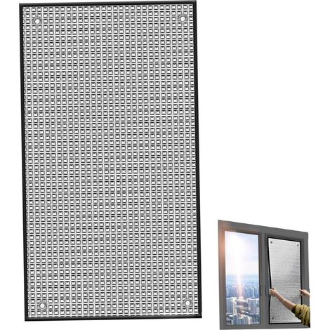 Film réfléchissant thermique pour fenêtres 50x90 cm – Isolation renforcée en aluminium anti-UV – Réduit jusqu'à 80% de la chaleur solaire