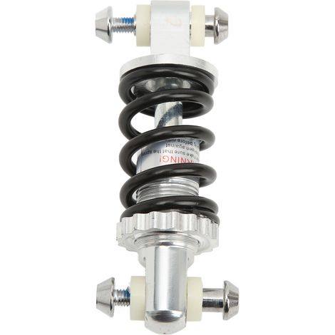Amortisseur à ressort en alliage d'aluminium pour suspension arrière de vélo, compatible avec VTT et vélos électriques. (1/5)