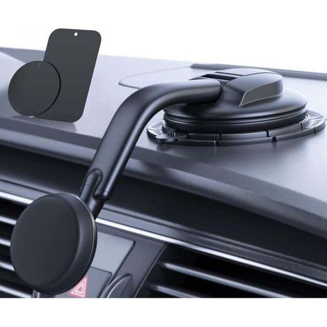 Support Téléphone Voiture [ Aimants Puissants] pour Tableau de Bord et Pare-Brise Porte Telephone Ventouse Convient à iPhone Android Automobile Berceau (1/4)