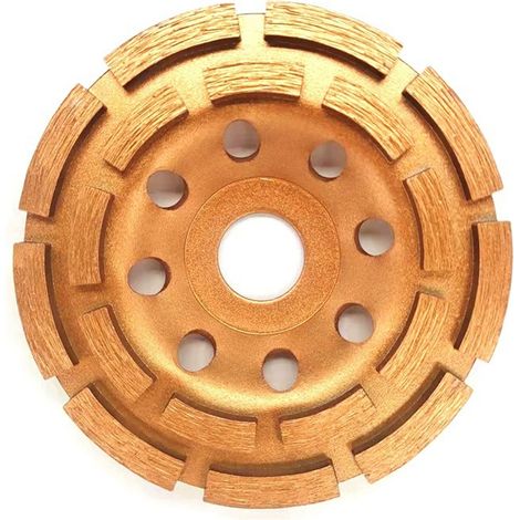 Meule Diamantée - 115 X 22 2 Mm - Pour Béton Granit Pierre Marbre Maçonnerie - 1 Pièce