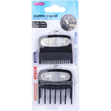 Juego de 2 peines guía de corte profesionales, compatibles con las máquinas de cortar pelo eléctricas Wahl.
