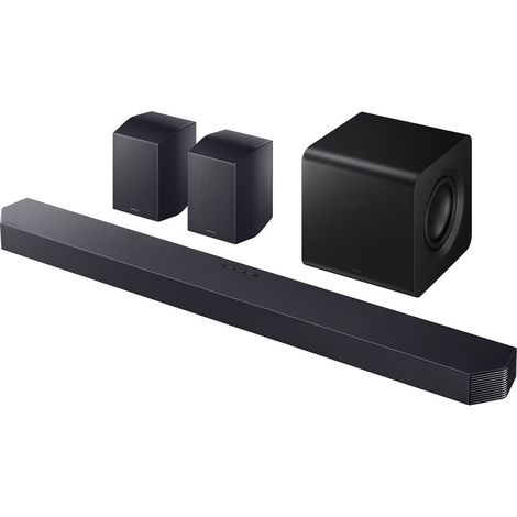 Samsung HW-Q930H barra de sonido 9.1.4 canales 17 altavoces Dolby Atmos inalámbrico subwoofer inalámbrico negro titanio