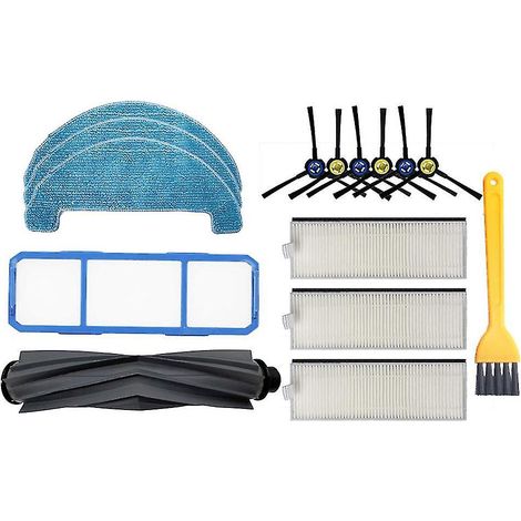 Für iLife A7 A9s / Dexp LF800 Genio Deluxe 500 Hauptbürste HEPA-Filter
