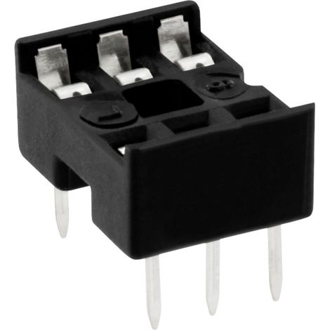 Connfly DS1009-06AT1NX-0A2  IC-Fassung Rastermaß: 2.54 mm Polzahl: 6  1 St. Tube (1/2)