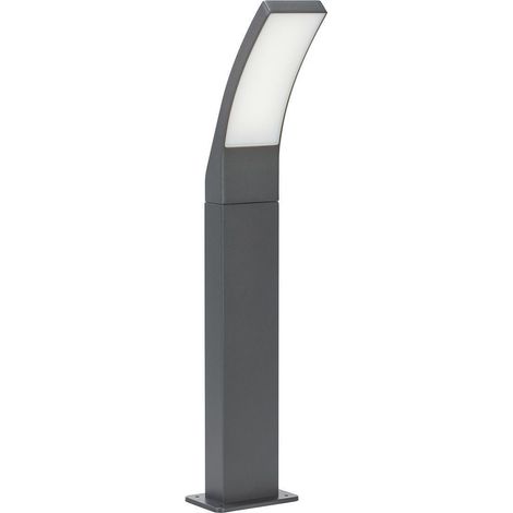 Arum Lighting – Borne LED 12W – 1260 lumens – 60 cm – IP44 – Fonte d'aluminium gris anthracite – Éclairage extérieur moderne