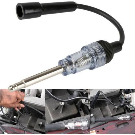Testeur De Bougie D Allumage - Pour Diagnostic Systeme D Allumage Automobile - Test Continuite Cylindre - 1 Piece (1/4)