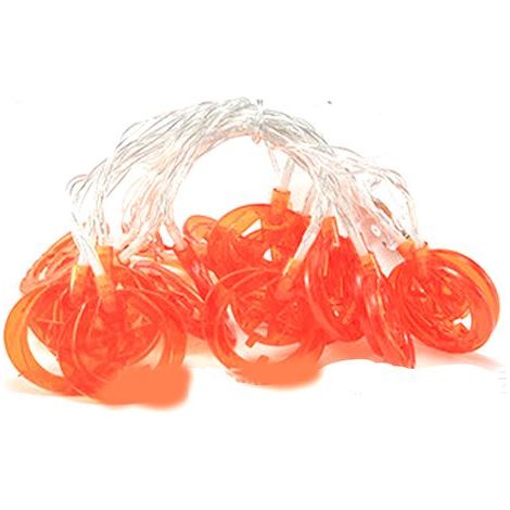 Guirlande Lumineuse Citrouille - LED Blanc Chaud - Fil Cuivre Flexible - Pour Décoration Intérieure Extérieure - Halloween Noël - Lot de 1 (1/5)