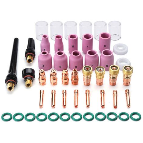 Accessoires TIG WP17/18/26 Série 49 sets (verre 10)