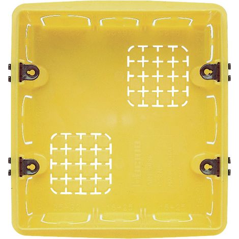 Boîte d'encastrement pour maçonnerie prof. 50 mm 3+3 modules BTICINO 506E