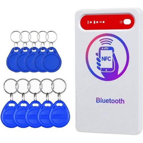 NFC Max Kartenleser/-schreiber, Bluetooth, IC ID, RFID, Duplikator, verschlüsselter Kartenleser für Aufzüge, kompatibel mit Android und iOS HarmonyOS (1/5)