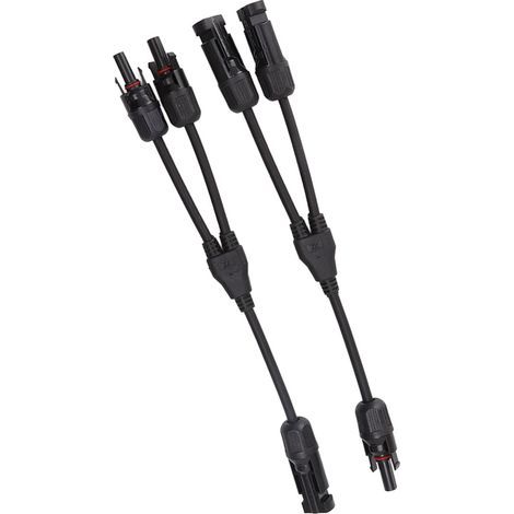 – Connecteur solaire en Y 2 PCS – Adaptateur parallèle 1000V DC – Étanchéité IP67 – Résistant aux UV et à la chaleur (1/5)