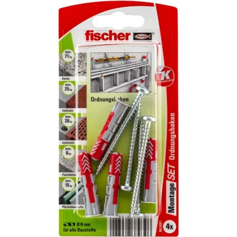 fischer M-Set Crochet de rangement K 5 pièces (1/2)