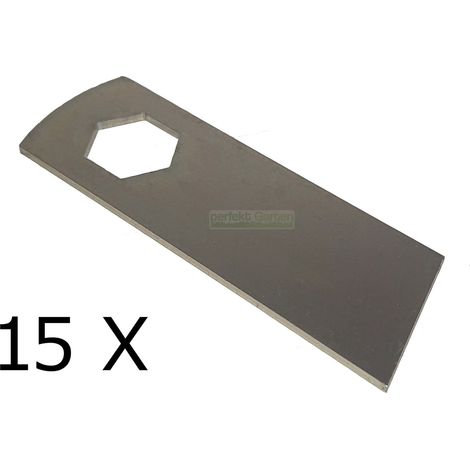 15 X 9,2 CM lame de scarificateur pour Vertilux V 32 EL, MTD V 34, 742-0825 A (1/5)