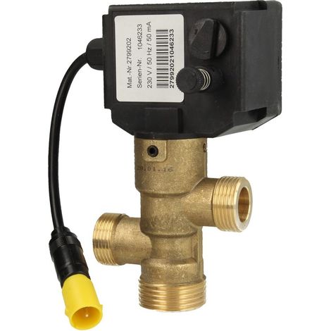 Wolf Válvula de inversión de tres vías eléctrica SW, para GU/GG(-1), 2799202