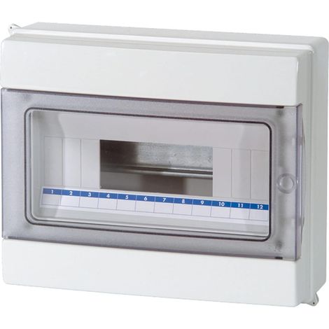 CENTRALINO DA PARETE 2/4 moduli - mm. 130 x 90 x 85