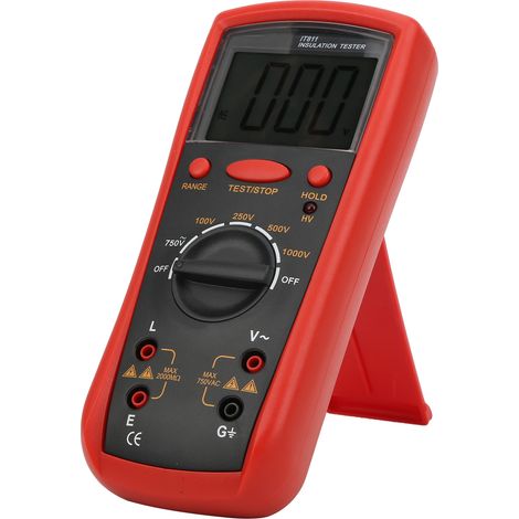 Testeur de résistance d'isolement IT811 avec affichage LCD, testeur numérique de mégohms, outils électriques (1/5)
