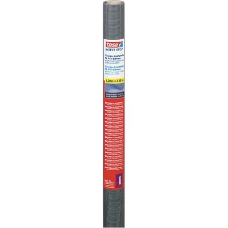 Tesa Mosquitera de Repuesto Antracita 1.2x2.5 m