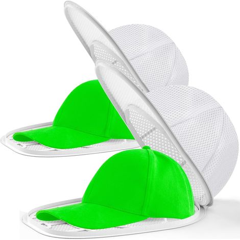 Lot de 2 Support Lave-vaisselle Casquette Baseball Polypropylène Design Incurvé Rangement Maison Voyage