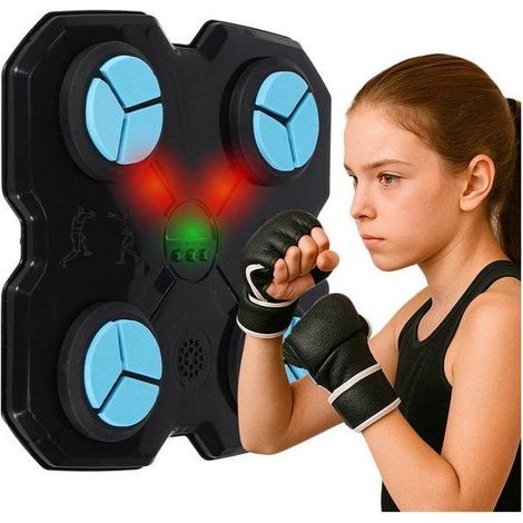 Wandbox für Boxen - IKONKA - 30×28 cm - LED - Bluetooth - Handschuhe inklusive