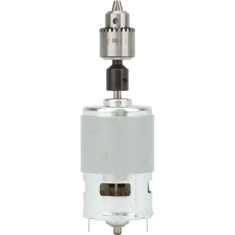 Leistungsstarker 12-30V 775 Elektromotor mit hohem Drehmoment, kugelgelagerter Welle und Kühlventilator (1/5)