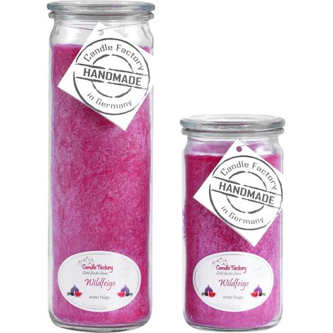 Candle Factory Kerzen-Set Wildfeige Big + Mini Jumbo Duftkerze Dekokerze (1/5)
