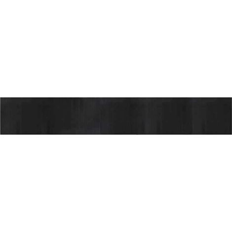 Maison Exclusive - Tappeto Rettangolare Nero 80x500 cm in Bambù (1/5)